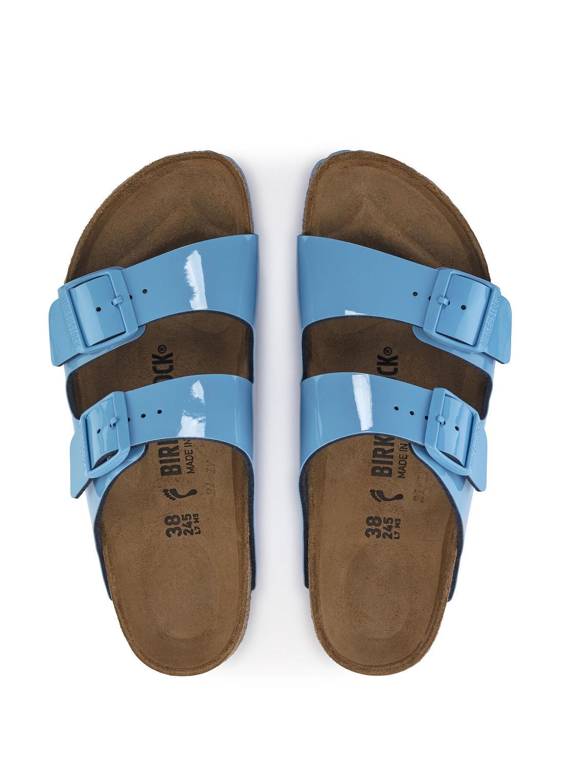 birkenstock arizona blue birko flor