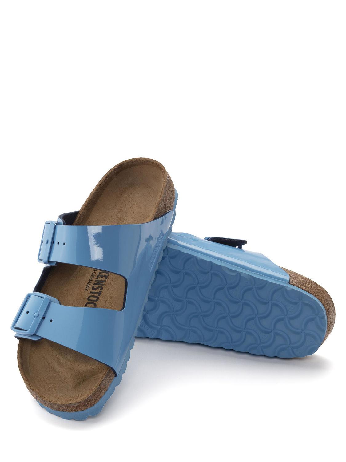 birkenstock arizona blue birko flor