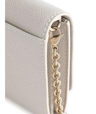 FURLA 1927 Portefeuille pochette en cuir &agrave; cha&icirc;ne perle - Portefeuilles Femme - 3