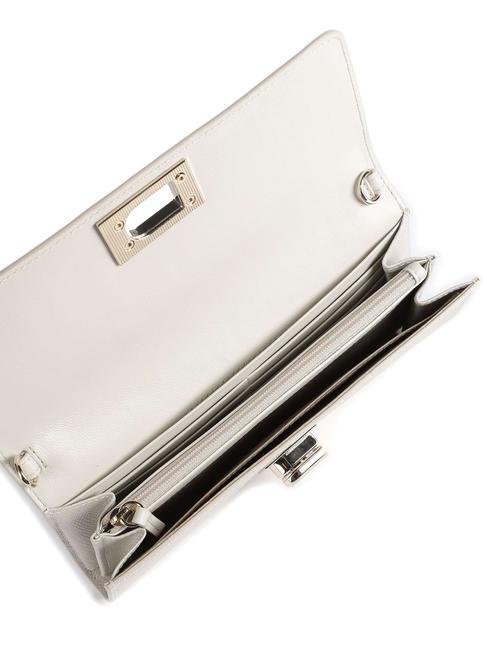 1927 Portefeuille pochette en cuir &agrave; cha&icirc;ne perle - Portefeuilles Femme