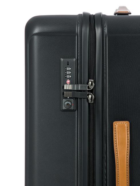 CAPRI Chariot coffre de taille moyenne Noir - Valises Rigides