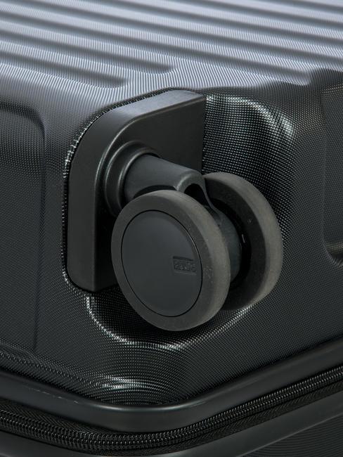 CAPRI Chariot coffre de taille moyenne Noir - Valises Rigides