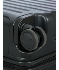 BRIC’S CAPRI Chariot coffre de taille moyenne Noir - Valises Rigides - 9