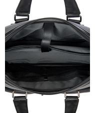 BRIC’S Porte-documents MONZA, pour ordinateur portable 15'', avec bandoulière gris noir - Porte Documents Travail - 6