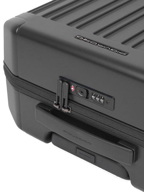 PQ-LIGHT Trolley cabine ultra fin noir mat - Valises cabine