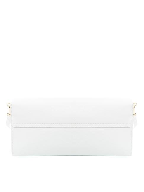 JULIA Pochette avec bandouli&egrave;re, en cuir blanc - Sacs pour Femme