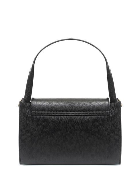 JULIA Sac &agrave; main en cuir Noir - Sacs pour Femme