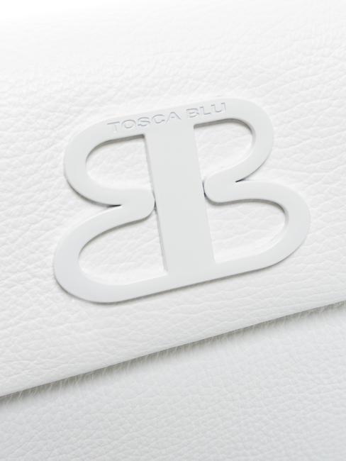 JULIA Sac &agrave; main en cuir blanc - Sacs pour Femme
