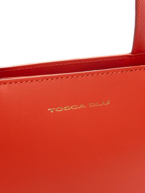 ILY Sac à main en cuir ROUGE - Sacs pour Femme