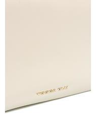 TOSCA BLU GAIA Sac à main en cuir blanc ivoire - Sacs pour Femme - 3