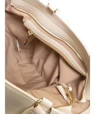 TOSCA BLU GAIA Sac à main en cuir blanc ivoire - Sacs pour Femme - 5