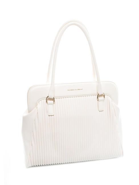 PLISS&Eacute; Sac d'&eacute;paule blanc - Sacs pour Femme