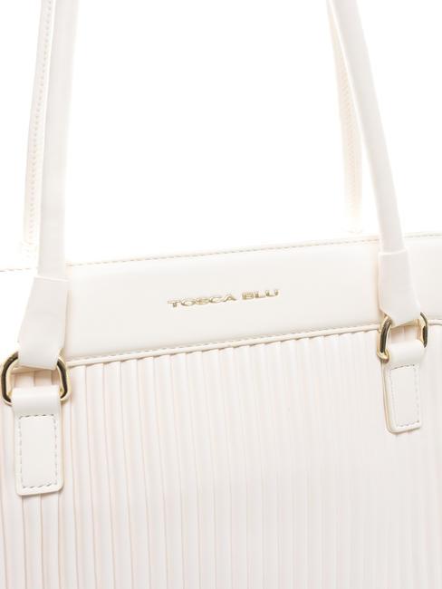 PLISS&Eacute; Sac d'&eacute;paule blanc - Sacs pour Femme
