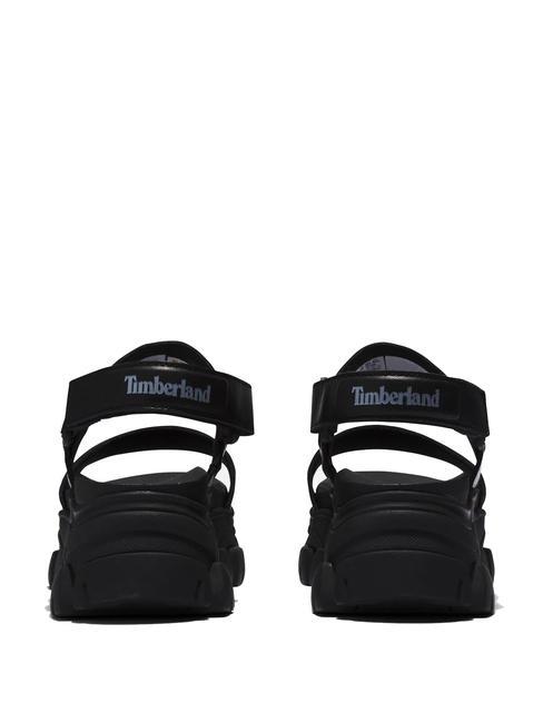 ADLEY WAY 2 BAND Sandale en cuir Jetblack - Chaussures Femme