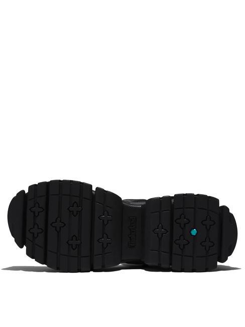 ADLEY WAY 2 BAND Sandale en cuir Jetblack - Chaussures Femme