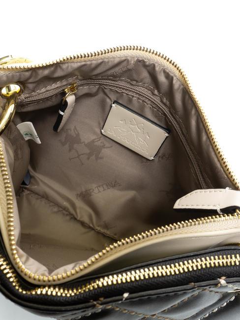 HELDA Mini sac avec cha&icirc;ne noir - Sacs pour Femme