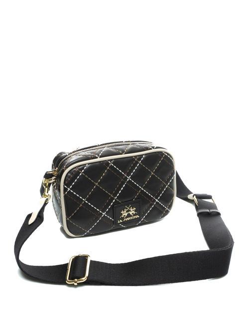HELDA Sac photo matelass&eacute; noir - Sacs pour Femme
