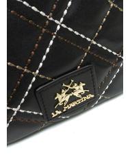 LA MARTINA HELDA Sac photo matelass&eacute; noir - Sacs pour Femme - 3