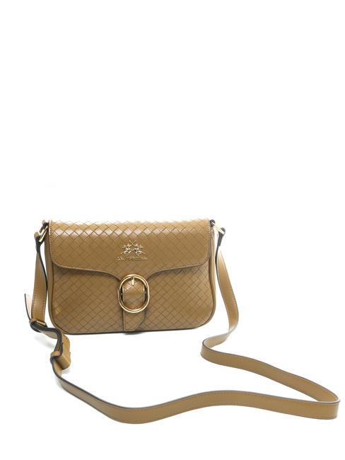 ODELIS Sac &agrave; rabat beige - Sacs pour Femme