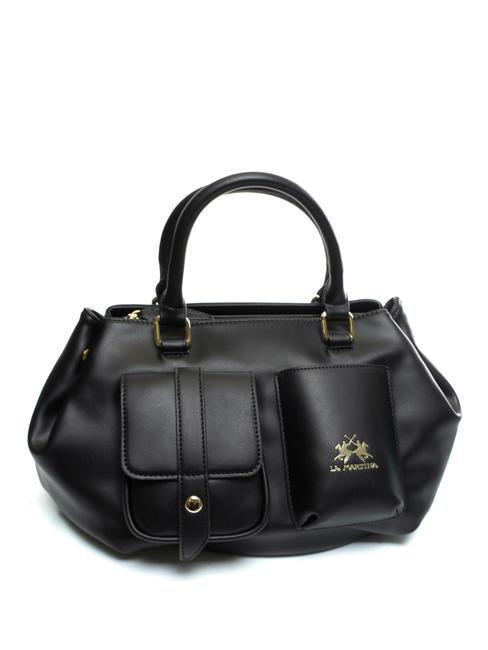 DIANA Sac fourre-tout avec poche frontale noir - Sacs pour Femme