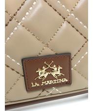 LA MARTINA HELDA Mini sac avec cha&icirc;ne beige - Sacs pour Femme - 3