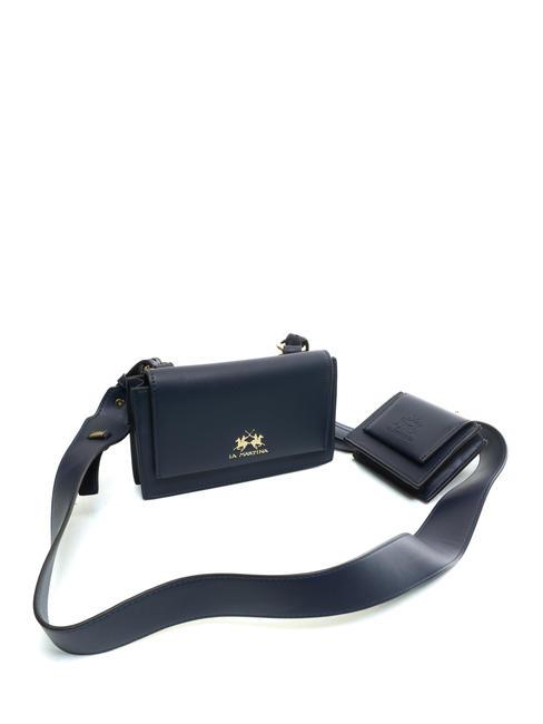 HERITAGE Pochette avec bandouli&egrave;re bleu - Sacs pour Femme