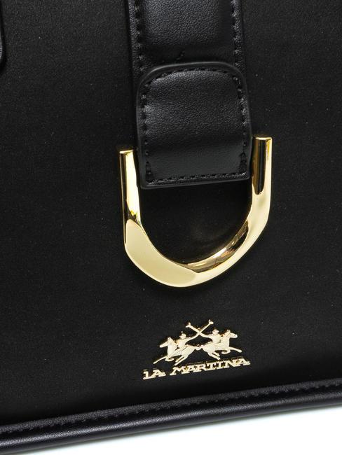 GISELA Sac cartable avec boucle noir - Sacs pour Femme