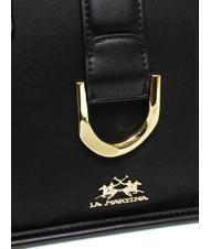 LA MARTINA GISELA Sac cartable avec boucle noir - Sacs pour Femme - 3