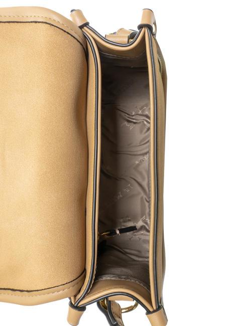 GISELA Sac &agrave; rabat beige - Sacs pour Femme