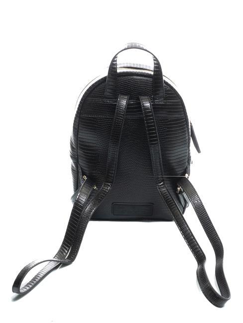 GERALDINA Sac &agrave; dos imprim&eacute; noix de coco noir - Sacs pour Femme