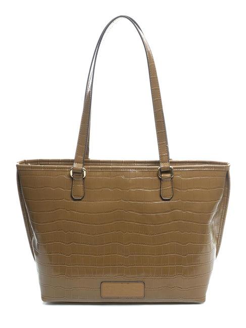 GERALDINA Grand sac &agrave; provisions bronzage - Sacs pour Femme