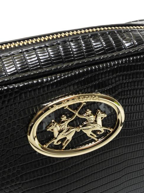 GERALDINA Sac photo &agrave; logo assorti noir - Sacs pour Femme