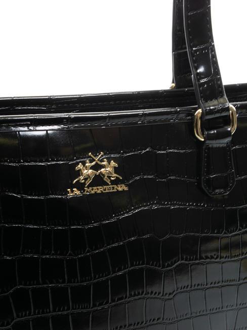 GERALDINA Grand sac &agrave; provisions noir - Sacs pour Femme