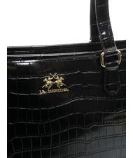 LA MARTINA GERALDINA Grand sac &agrave; provisions noir - Sacs pour Femme - 3