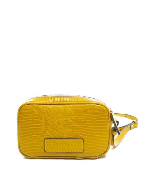 GERALDINA Sac photo &agrave; logo assorti Jaune - Sacs pour Femme