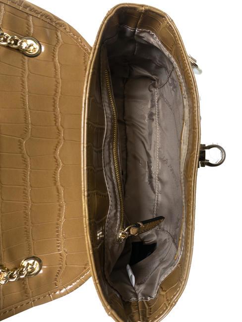 GERALDINA Sac imprim&eacute; noix de coco bronzage - Sacs pour Femme