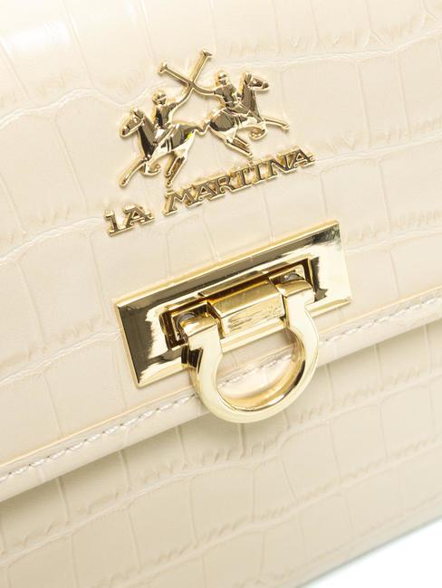 GERALDINA Sac imprim&eacute; noix de coco cr&egrave;me - Sacs pour Femme