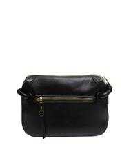 TOSCA BLU GAIA Sac bandouli&egrave;re en cuir Noir - Sacs pour Femme - 4