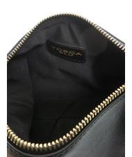 TOSCA BLU GAIA Sac bandouli&egrave;re en cuir Noir - Sacs pour Femme - 5