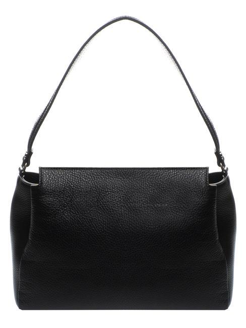 BETSY Sac &agrave; bandouli&egrave;re en cuir Noir - Sacs pour Femme