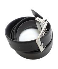 BIKKEMBERGS DOUBLE Ceinture en cuir réversible, peut être raccourcie NOIR - Ceintures - 3