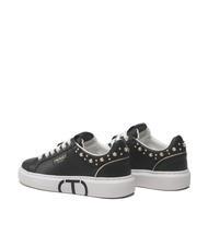TWINSET PEARLS Baskets &agrave; perles noir - Chaussures Femme - 4
