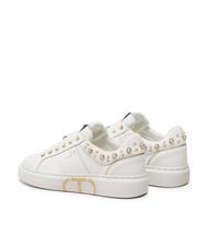 TWINSET PEARLS Baskets &agrave; perles blanc optique - Chaussures Femme - 4