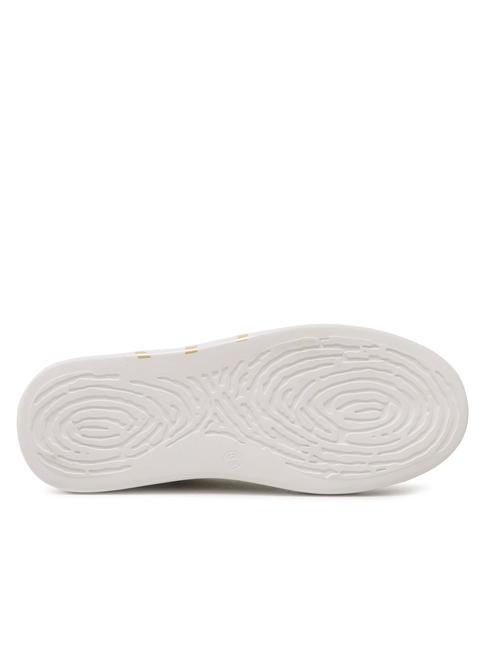 PEARLS Baskets &agrave; perles blanc optique - Chaussures Femme