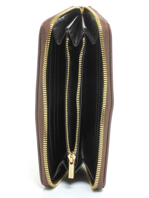 TUA Cartoline Dubai Portefeuille zippé Noir - Portefeuilles Femme