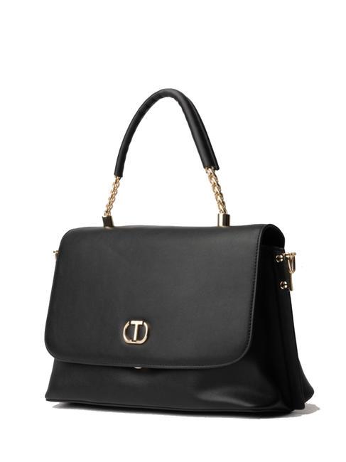 TORCHON Sac &agrave; main avec bandouli&egrave;re noir - Sacs pour Femme
