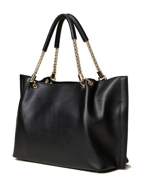 TORCHON Grand sac &agrave; provisions noir - Sacs pour Femme