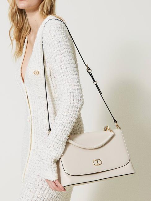 TORCHON Sac &agrave; main avec bandouli&egrave;re beurre - Sacs pour Femme