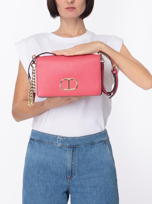CARRY OVER Sac &agrave; bandouli&egrave;re avec cha&icirc;ne vamp - Sacs pour Femme