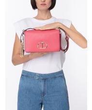 TWINSET CARRY OVER Sac &agrave; bandouli&egrave;re avec cha&icirc;ne vamp - Sacs pour Femme - 5